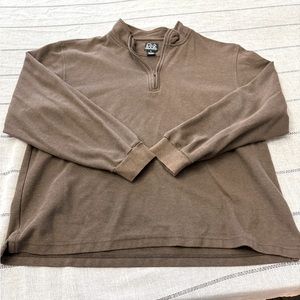 Jos A Bank quarter zip sweatshirt